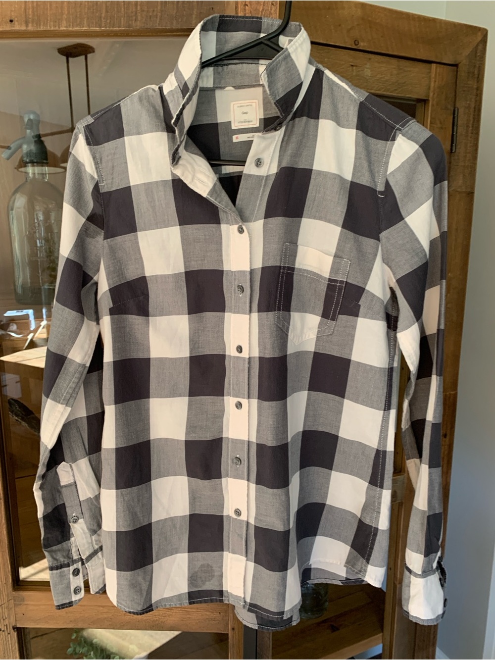 GAP Boyfriend Fit Button-Up Shirt